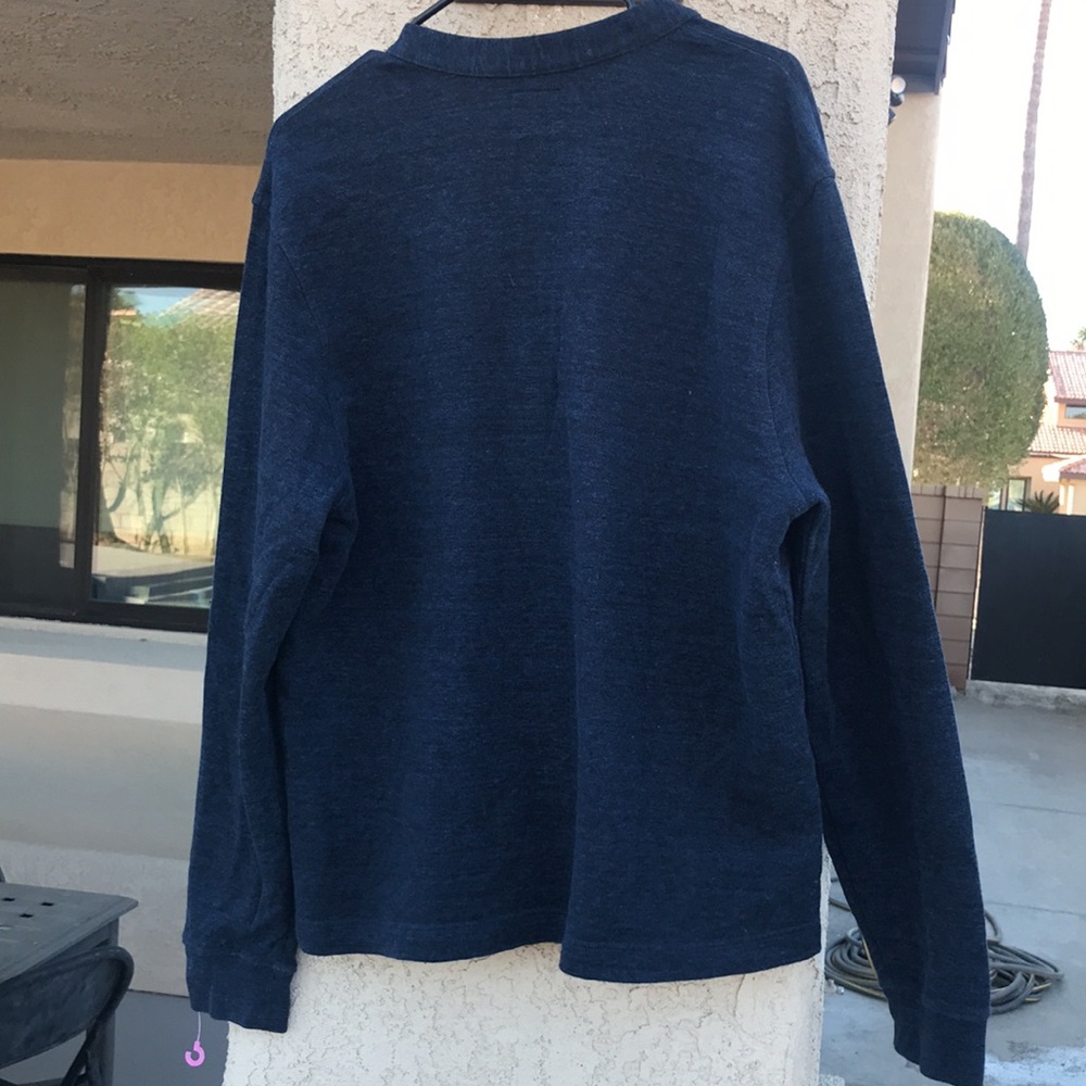 Brooks Brother Red Fleece button cardigan 100cotton XL used conditions - Picture 6 of 8